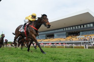 Tycoon Ruler's Mister Booze pictured winning his first metropolitan race (Trackside Photography image).